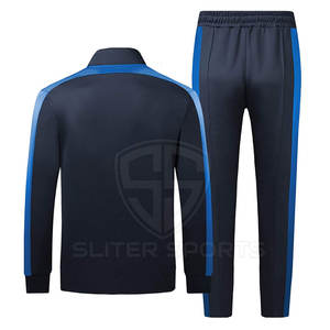 Chándales de lana personalizados de alta calidad XXL para hombre, superventas, 100% algodón, ropa deportiva a la moda, Logo, conjunto de invierno de talla grande - Product Image 2