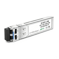 Transceiver Optik 10G SFP+ LRM 220m Modul LC Multimode Berkinerja Tinggi untuk Jaringan Ethernet