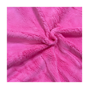 Produit Offre Spéciale 100% Polyester Super Doux Flanelle Tissu Multi Couleur Pour Jouet Poupée Vêtement Textile À La Maison - Product Image 3