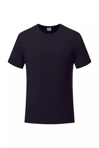 T-shirts pour hommes 2023 personnalisés à manches courtes, col rond, style chinois, 100% coton lourd, épaules tombantes - Product Image 2
