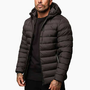 Tout nouveau de haute qualité sur mesure hiver hommes veste à bulles manteau bouffant Top qualité léger fermeture éclair jusqu'à 2023 vestes bouffantes - Product Image 3