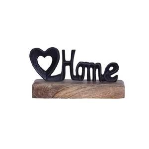 Rustic Festive Metal Table Decor <b>Christmas</b> Reindeer With Holiday Theme For Dinner Table Setup - Product Image 2