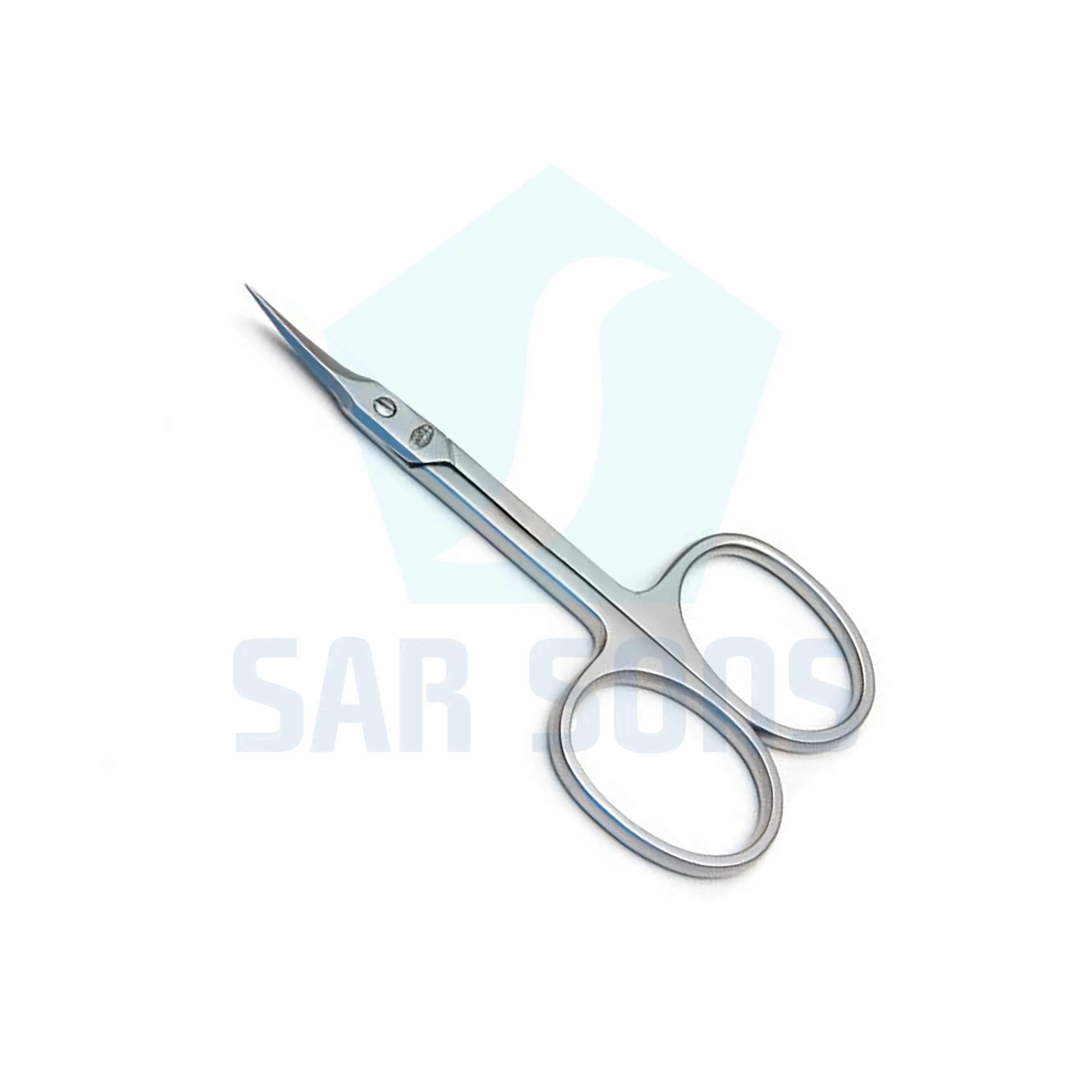 Ciseaux de microdissection suisses Instruments chirurgicaux 90 mm sar sons sugrical