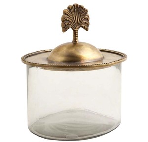 Bocal Mason en verre vide avec couvercle Bocal Mason en verre étanche à l'air décoratif pour ustensiles de cuisine Bocal en verre d'emballage alimentaire à usage quotidien - Product Image 4