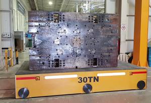 Carro de transferencia eléctrica de carga pesada para molde y bobina Portador de carga de transporte especial - Product Image 5