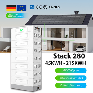 Batterie empilable haute tension Dyness Stack280 43kwh ~ 215kwh 51.2v 280ah lifpo4 module de batterie système de stockage d'énergie à 8000 cycles - Product Image 1