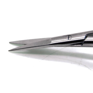 Tijeras Yasargil Oftálmicas Castroviejo, Instrumentos Microquirúrgicos Manuales Reutilizables de Plata, Juego de Instrumentos de Acero Inoxidable con Certificación CE - Product Image 4