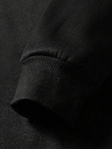 เสื้อมีฮู้ดแขนยาวสำหรับผู้ชาย, เสื้อมีฮู้ดสำหรับฤดูหนาวพิมพ์ลายตัวอักษรกราฟิกและมีกระเป๋าสีทึบ - Product Image 4