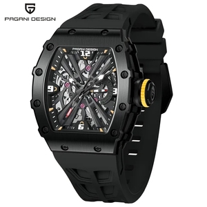 PAGANI DESIGN 1738 Nuevo Cronógrafo Reloj de pulsera de cuarzo Reloj deportivo VH65 para hombres Cristal de zafiro Caja de acero inoxidable resistente al agua - Product Image 4
