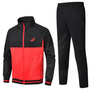 Conjunto de chándal de algodón 100% transpirable ligero para hombre, patrón sólido, tela suave de secado rápido para correr en invierno, viajes diarios - Product Image 1