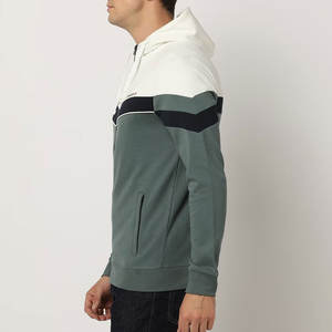 Cold Season Essential Sharp Detail <b>Men</b> Hoodie <b>Night</b> Street Appeal Reflective Zip Up Light Reactive <b>Men</b> Hoodie - Product Image 2