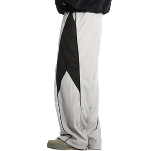 Vêtements pour hommes de style streetwear personnalisé Y2K, pantalon de jogging ample à coupe évasée, style vintage, hip-hop, vente en gros, prix bas, pantalon baggy - Product Image 2
