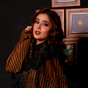 Robe de soirée élégante antistatique pour dames Cape perlée perles magnifiquement brodées cristal Organza poire imprimé franges pour - Product Image 1