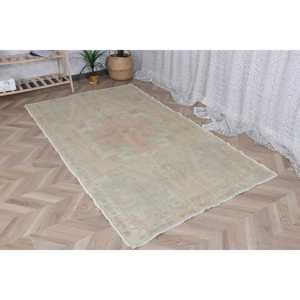 Tapis turc vintage 4,2x7,4 pieds, tapis oriental gris - Product Image 2
