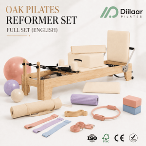 Equipo de <span class=keywords><strong>Pilates</strong></span> de Entrega Rápida, Reformer de <span class=keywords><strong>Pilates</strong></span> de Madera de Roble, Máquina de <span class=keywords><strong>Pilates</strong></span> Comercial Fabricada en la Fábrica Raetin - Product Image 1
