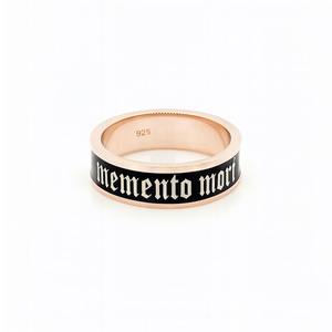 Anillo de banda Mori de recuerdo de plata antigua, pieza de declaración grabada ancha, ajuste Invisible para fiestas, regalos de Navidad, diseño más nuevo - Product Image 3