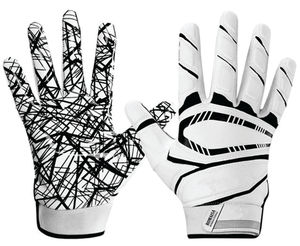 Gants de football américain personnalisés de haute qualité fabriqués à la main au Pakistan par un fabricant qualifié Meilleures ventes - Product Image 4