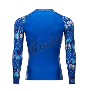Manchon Graphique Complet Grappling Cropped Gym Natation Combat Jujitsu Marque Privée Rash Guard - Product Image 6