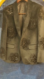 Vente en gros de pulls en tricot pour femmes personnalisés avec des perles, cardigan, veste, ouverture sur le devant, col en V, boutonné, hauts de pull pour femmes - Product Image 5