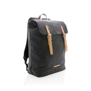 Sustainable PVC-Free <b>Canvas</b> PC <b>Backpack</b> for Promotional Merchandising Eco-Friendly Product Category - Product Image 1