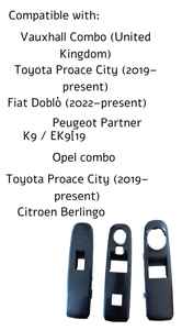 Nouveau cadre de lève-vitre en plastique pour Citroën Berlingo, Opel Combo, Fiat Doblo, Partner - Product Image 2