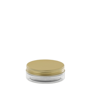 Crucible in PET con coperchio a vite in alluminio e materiale PET trasparente - Product Image 2