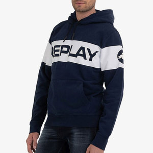 Manches longues sur mesure concevoir vos propres hommes sweats à capuche de haute qualité respirant et confortable plaine vierge hommes sweats à capuche - Product Image 2