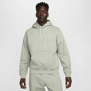 Haute qualité à capuche 100% coton poche poids lourd broderie surdimensionné pull client hommes sweats à capuche - Product Image 6
