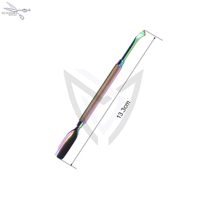 Outil professionnel pour l'art des ongles, pousse-cuticules double face, durable et coloré - Product Image 2