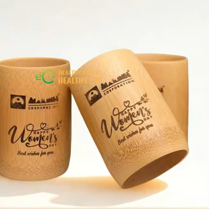 Eco Friendly Wholesale Natural Bamboo <b>Cups</b> Biodegradable <b>Reusable</b> Wooden Coffee Mugs Handmade Organic Bamboo Tea <b>Cups</b> - Product Image 6