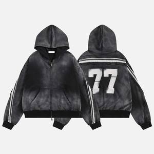 Sudadera con Capucha Extra Grande para Hombre, Diseño Personalizado 2025, Último Modelo, Superventas, Estilo Urbano Bordado - Product Image 6