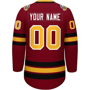 Camisetas de Hockey sobre Hielo Personalizadas de Fábrica para Práctica, Impresión por Sublimación, Transpirables, 100% Poliéster, Logotipo Personalizado, Fabricadas por NAMISSM - Product Image 2