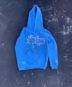 Sweat à capuche unisexe 100% coton lourd hiver chenille française solide brodée logo personnalisé décontracté teint en plaine vente en gros raisonnable - Product Image 2