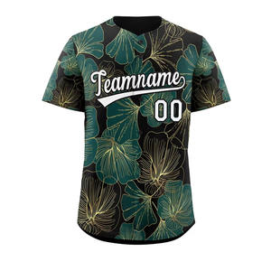 Vente en gros de vêtements de baseball softball unis à séchage rapide personnalisés vêtements de sport pour hommes sublimés maillot de baseball avec logo personnalisé - Product Image 6