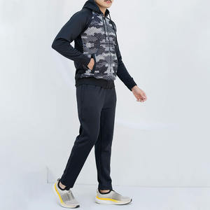 Trendy <b>Men</b> Tracksuit Set Athletic <b>Hoodie</b> and Pants Sportswear Fit for Gym and <b>Running</b> <b>Men</b> Tracksuit 2 Piece Set - Product Image 2