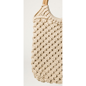 กระเป๋าถือผ้าฝ้าย macrame สินค้าใหม่ล่าสุดซื้อตอนนี้ - Product Image 4