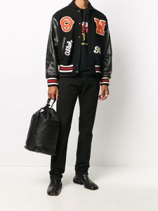 Vestes universitaires en laine pour hommes avec écussons en chenille Style Letterman pour la saison d'hiver avec logo personnalisé - Product Image 4