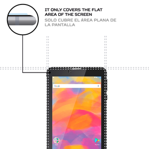 ตัวป้องกันหน้าจอ ANTISHOCK สำหรับแท็บเล็ตโลจิคอม ลา แท็บ ลิงค์ 71 เพิ่มประสิทธิภาพการอ่านและความทนทาน - Product Image 4