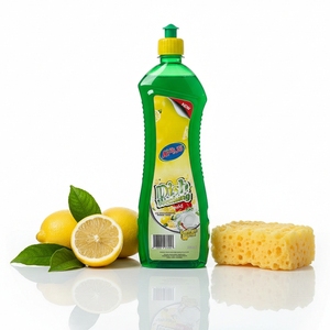 Liquide vaisselle tout-en-un PLUS Premium, 5%-15% d'ingrédients actifs, élimine les taches de graisse tenaces, parfum citron, durée de conservation de 2 ans, cuisine - Product Image 5