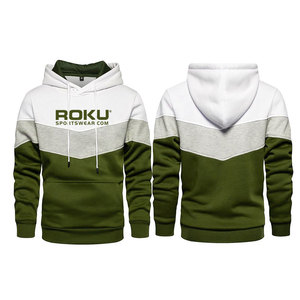 Vente directe d'usine pulls à capuche décontractés pour hommes hiver polaire imprimé écran Designer adultes utilisation en plein air solide à capuche - Product Image 3