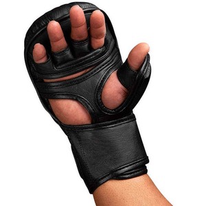 ถุงมือชกมวย MMA แบบออกแบบโลโก้ได้ตามต้องการทำจากหนัง - Product Image 2