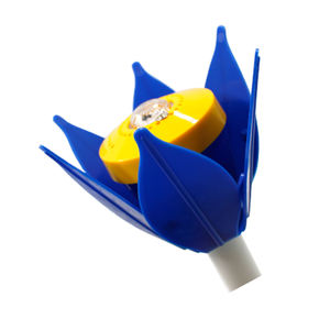 น้ำพุรูปดอกบัว MORRU ทนทาน ทันสมัย ปรับระดับการไหลของน้ำได้ ประสิทธิภาพสูง เป็นมิตรกับสิ่งแวดล้อม ผลิตจากวัสดุ ABS สำหรับทำความสะอาดสระน้ำบนพื้นดิน - Product Image 4