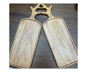 Tabla de cortar de madera Premium de proveedores de Vietnam: bambú con mango, de larga duración, ecológica para pedidos de cocina a granel - Product Image 3