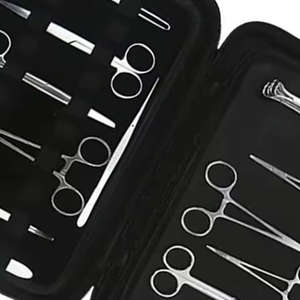 Kit de instrumentos veterinarios de Cirugía General Juego de instrumentos quirúrgicos básicos de acero inoxidable de la mejor calidad - Product Image 6