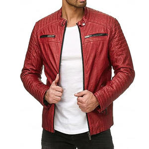 Veste en cuir d'hiver pour hommes High Street Fashion tissu à capuche avec des caractéristiques chaudes grande taille vêtements de plein air - Product Image 3