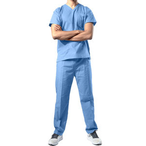 Uniformes de soins infirmiers médicaux pour hommes gommage travailleurs hommes joggeurs gommages ensembles uniformes hommes et femmes hôpital gommage - Product Image 3