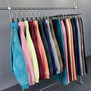Pantalon de survêtement lavé personnalisé de haute qualité pour hommes avec poches latérales couleur unie streetwear pantalons confortables pour hommes - Product Image 5