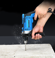 Perceuse à percussion électrique filaire haute qualité 110 V/220 V 710 W à vitesse variable et fonction inversée