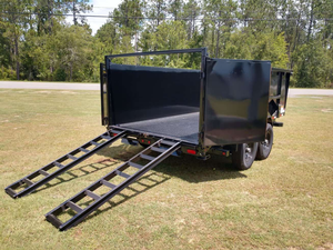 Remolque Volquete de 14 pies con Eje Doble 6x12/6x14/7x12/7x14/5'x10/5x7/5x8/6x10/7x16 para Carga Agrícola - Product Image 6