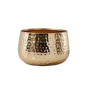 Bol décoratif de luxe en acier inoxydable poli, grand et rond, écologique, best-seller - Product Image 3